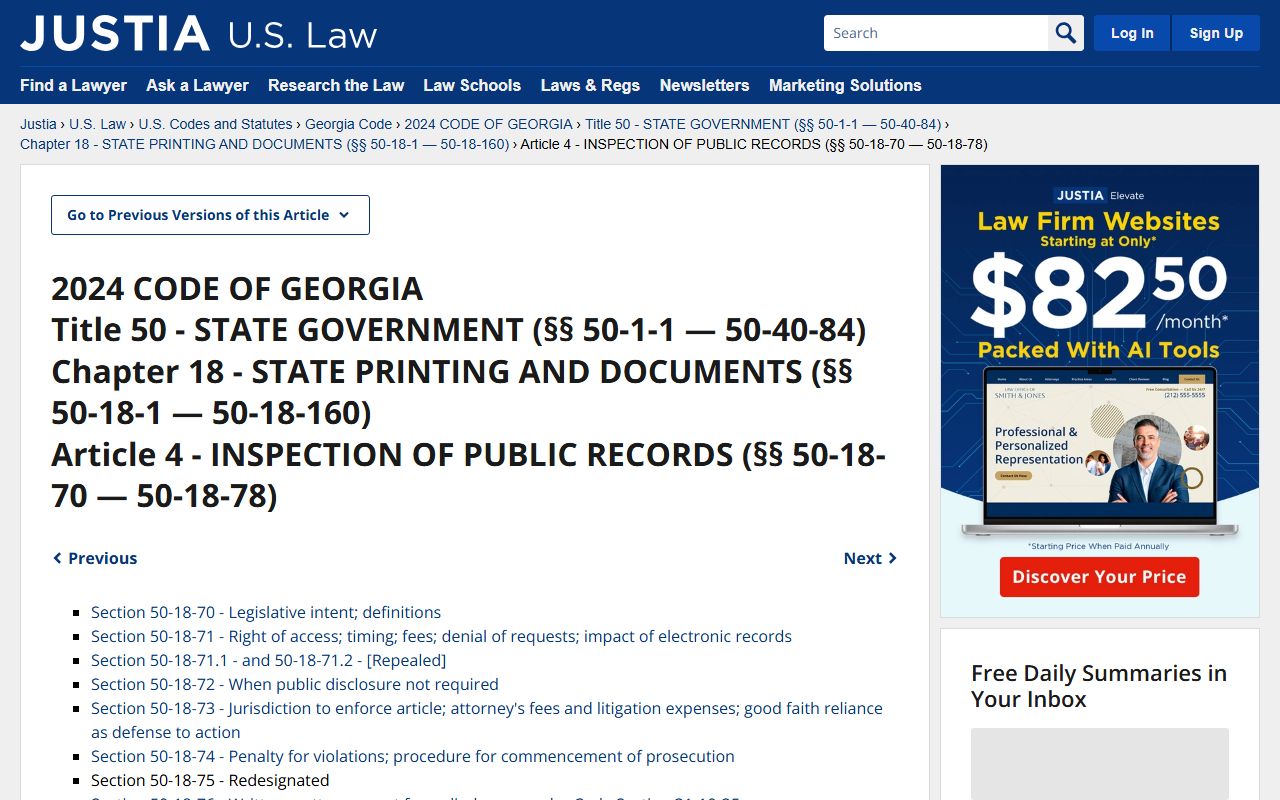 Haralson County court records Georgia Open Records Act