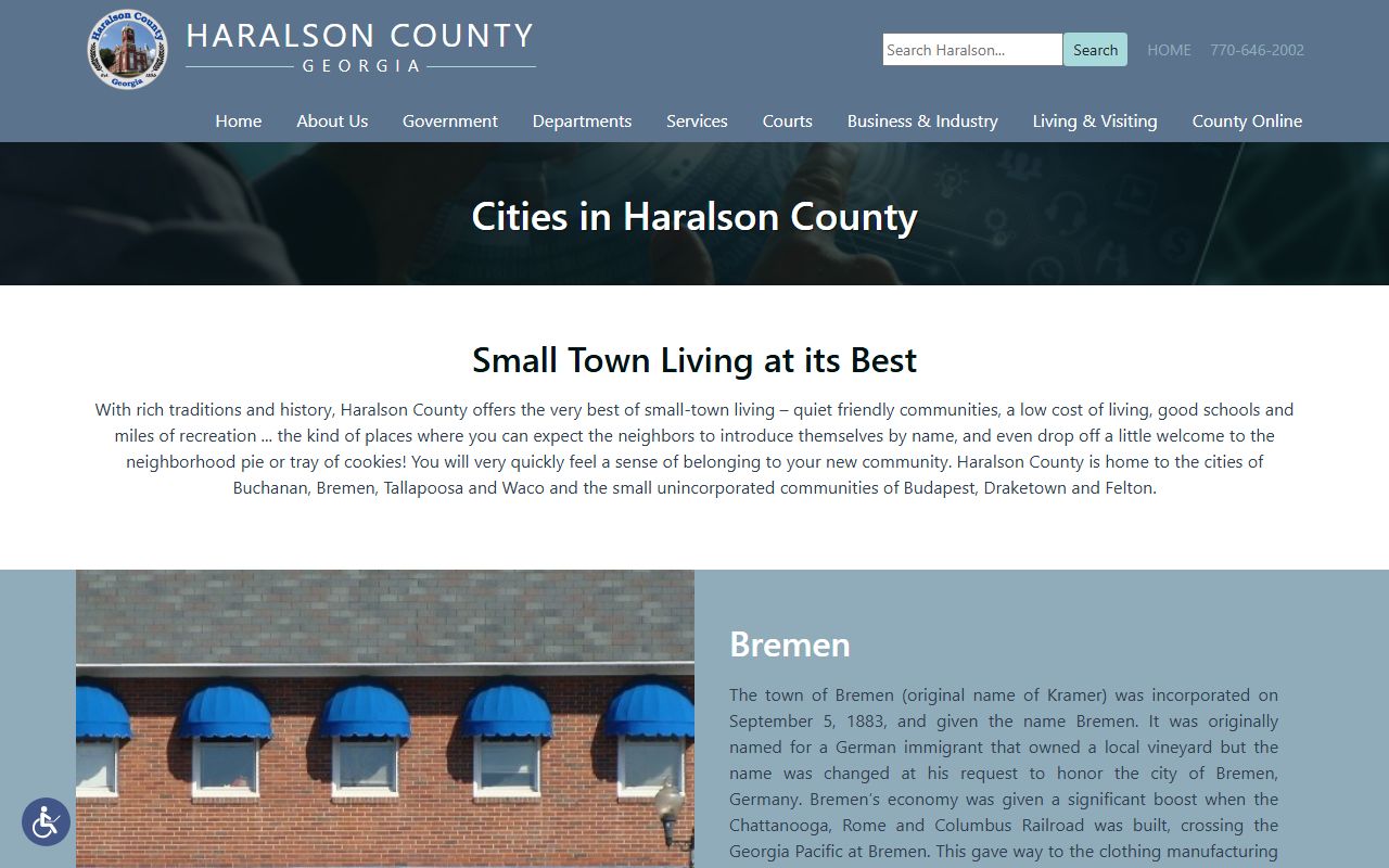 Haralson County court records city court routing