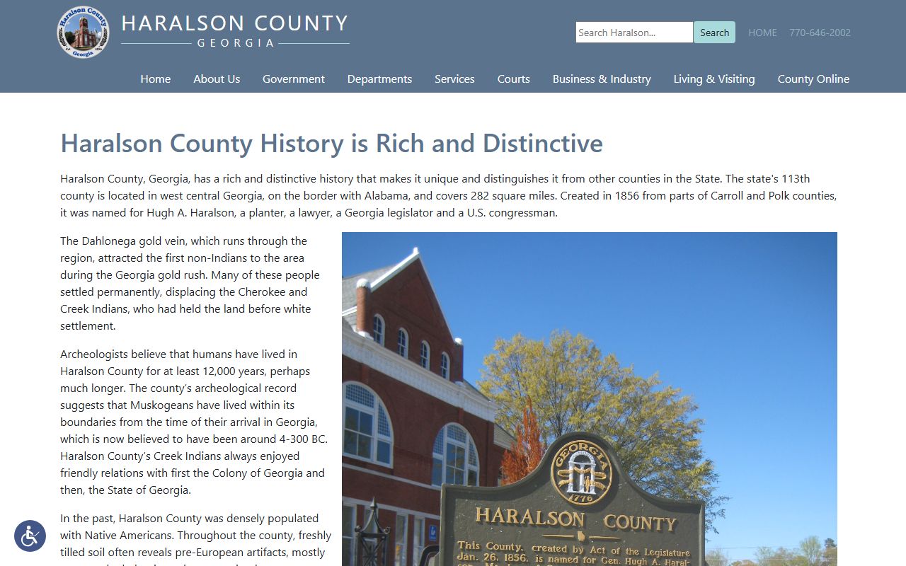 Haralson County court records courthouse history