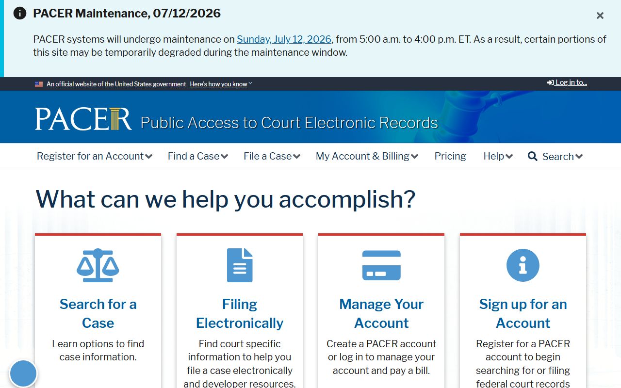 Haralson County court records PACER federal search