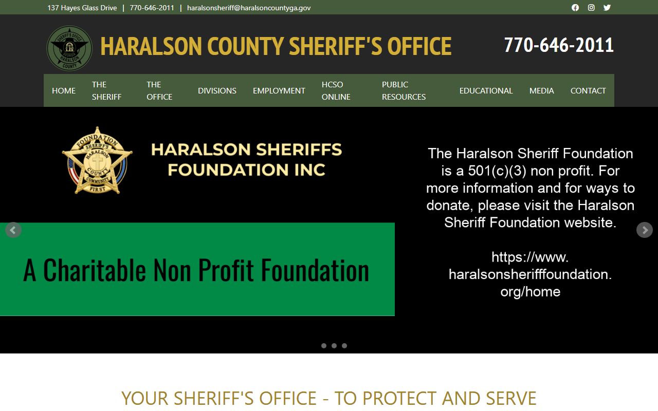 Haralson County inmate search sheriff website source